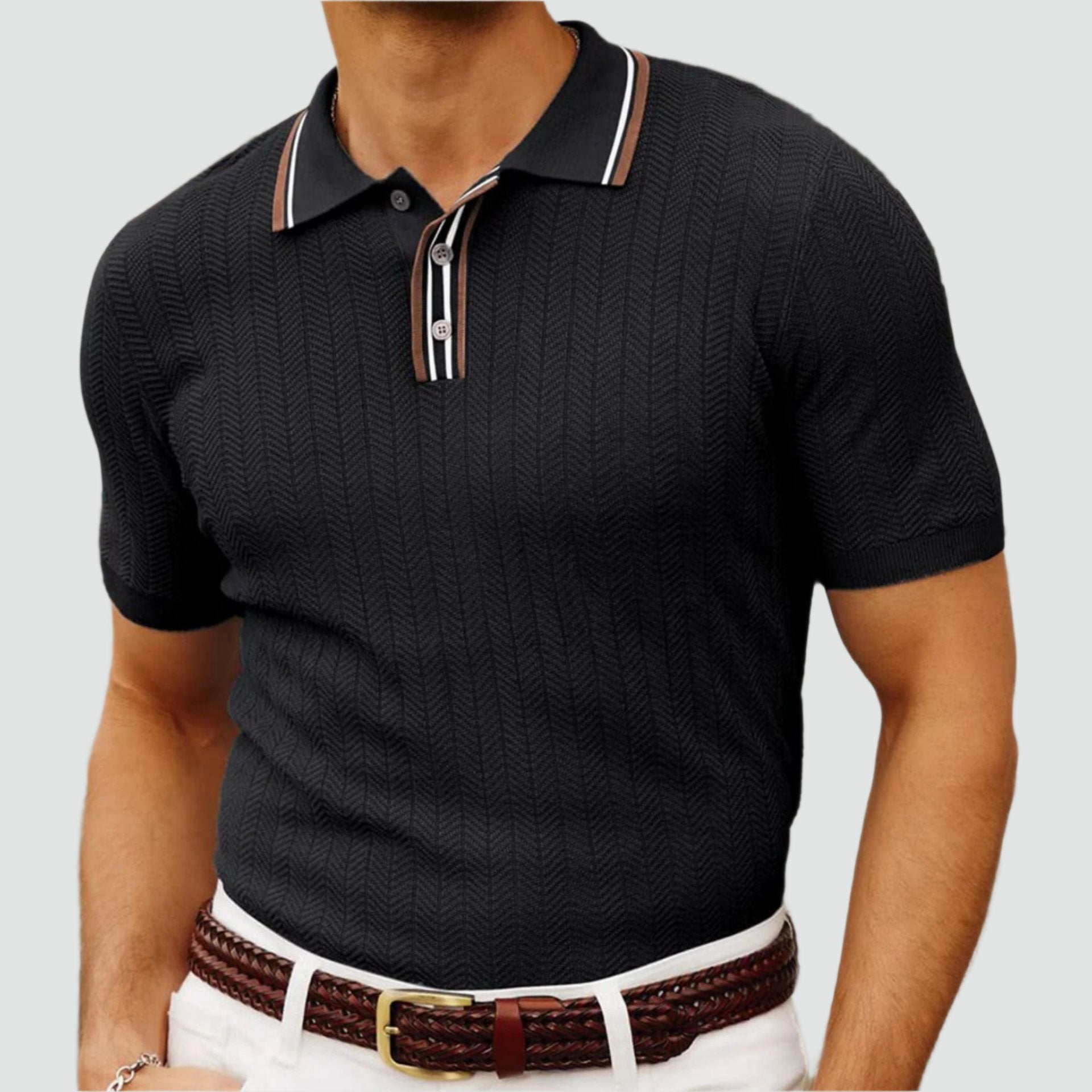 Tristan - High-Quality Knitted Polo