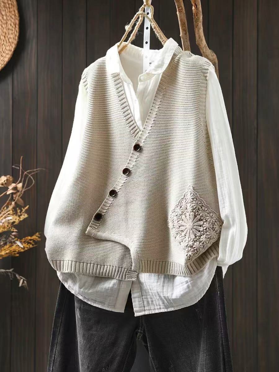 Evelyn - Knit Vest