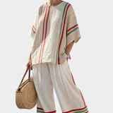 Bianca - Mediterranean Striped Set