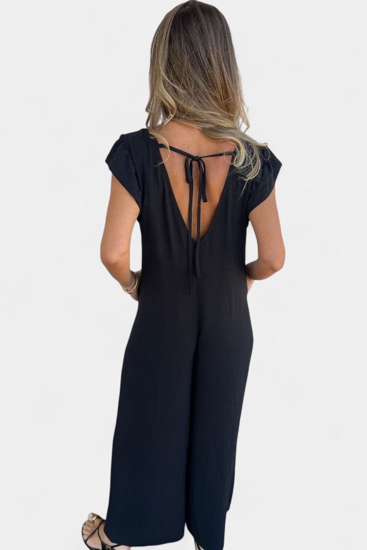 Isela | Leopard Print Jumpsuit