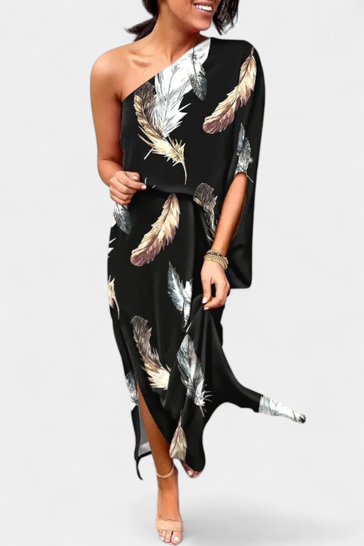 Carlena | One-Shoulder Dress