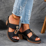 Linda | High Heel Orthopaedic Comfort Sandals