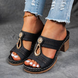 Linda | High Heel Orthopaedic Comfort Sandals