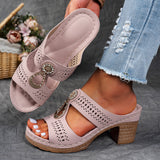 Linda | High Heel Orthopaedic Comfort Sandals
