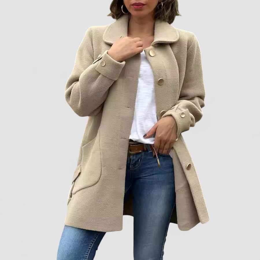 Violet - Classic Oversized Coat