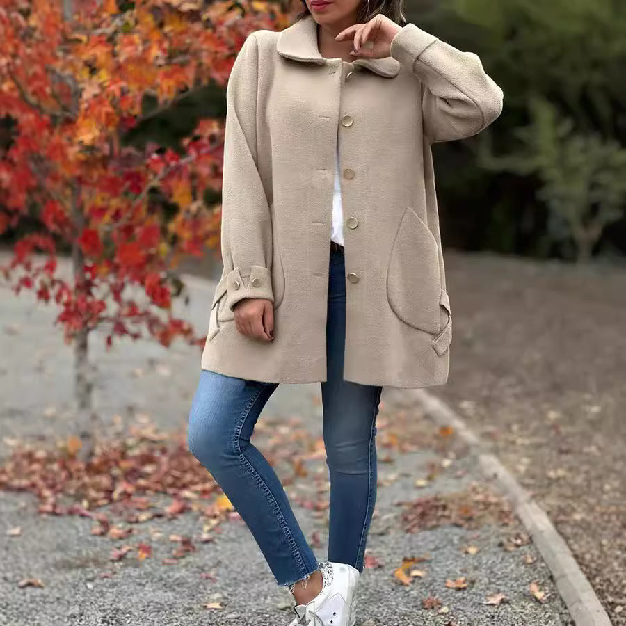 Violet - Classic Oversized Coat