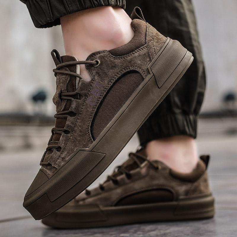 Aiden - Faux Leather Sneakers