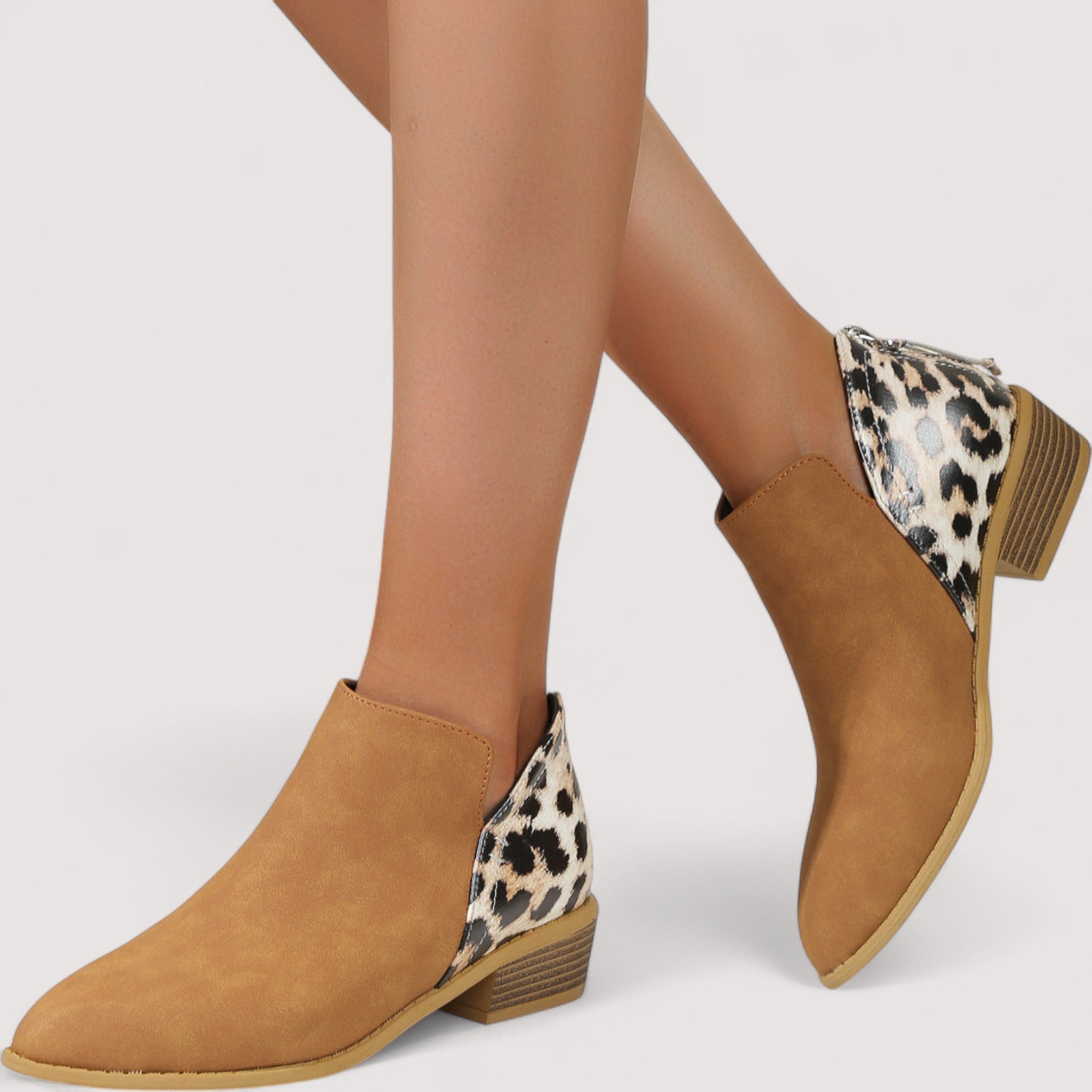 Ella - Elegant Faux Suede Boots