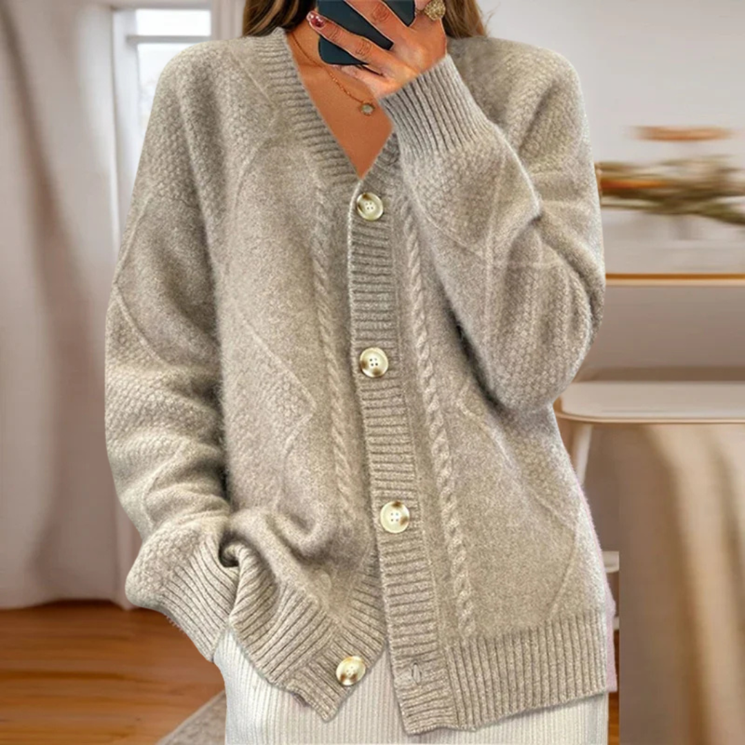 Blair - Ribbed Knit Cardigan