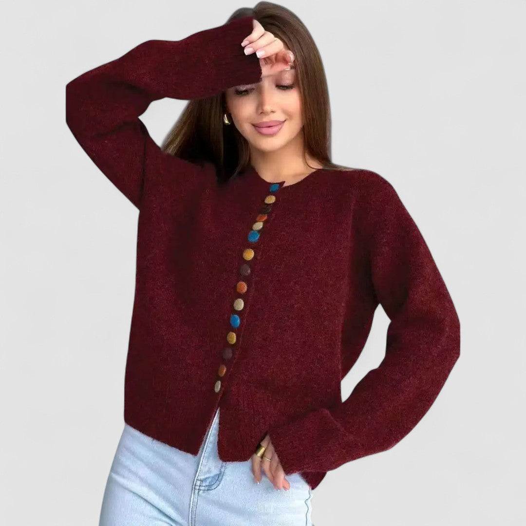 Beatrice - Button Detail Cardigan