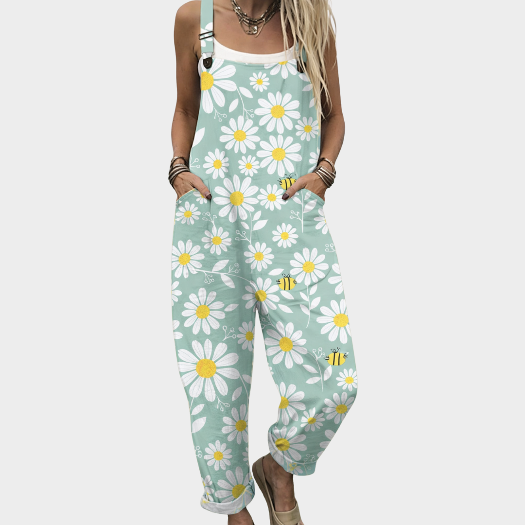 Sophie - Statement Printed Jumpsuit