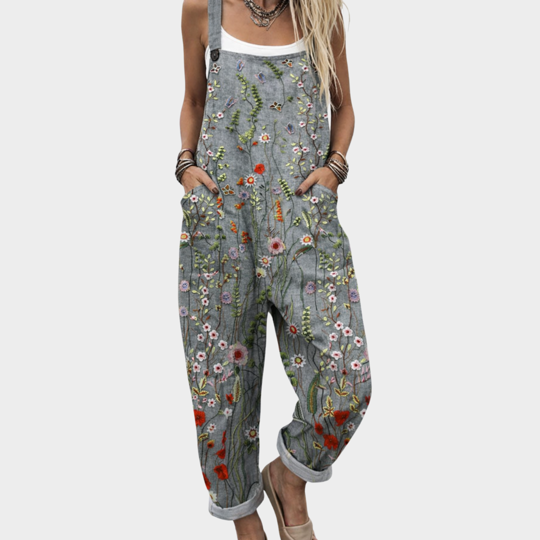 Mia - Easy Wear Printed Jumpsuit
