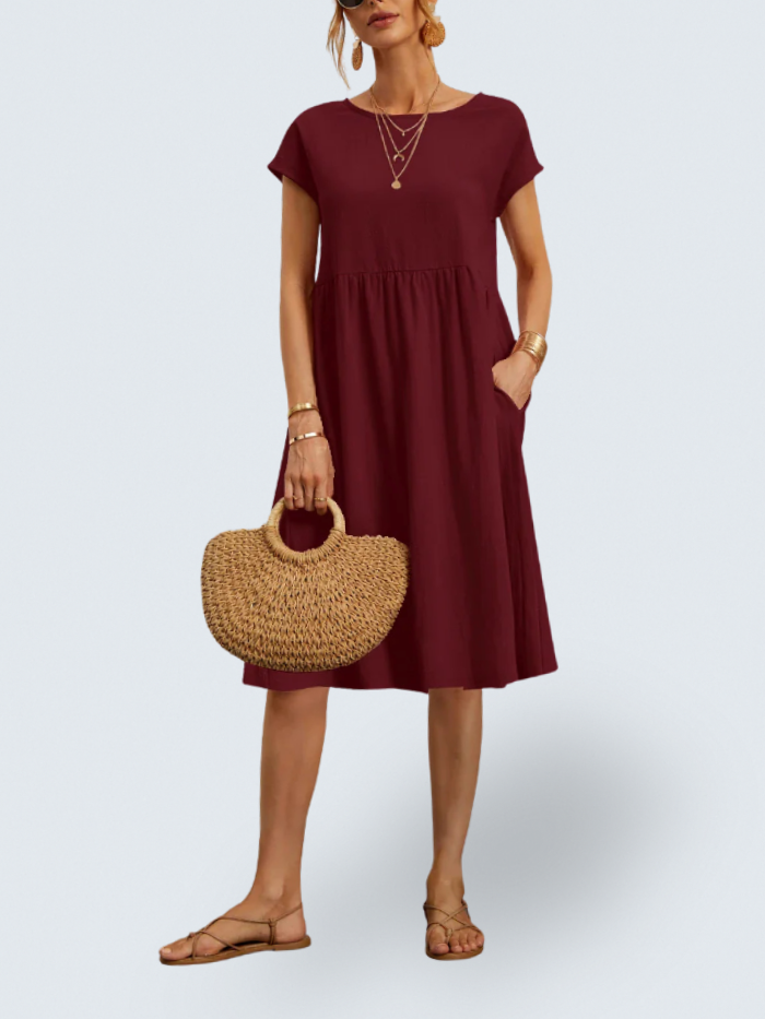 Mira - Casual Pocket Dress