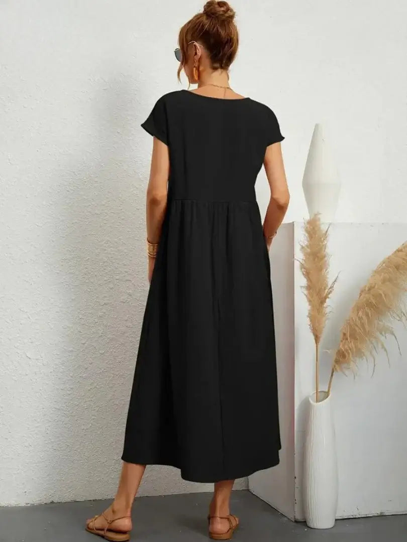 Celine - Midi Dress with Pockets