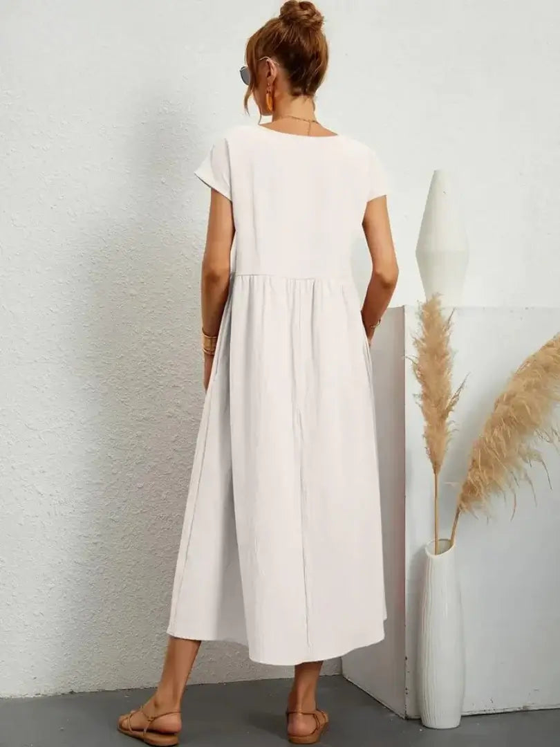 Celine - Midi Dress with Pockets