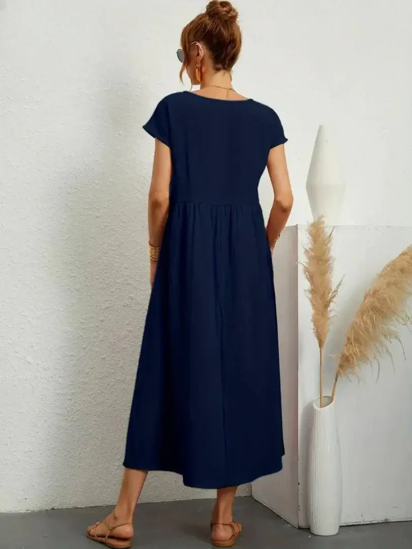 Celine - Midi Dress with Pockets
