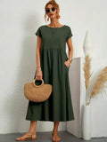Celine - Midi Dress with Pockets