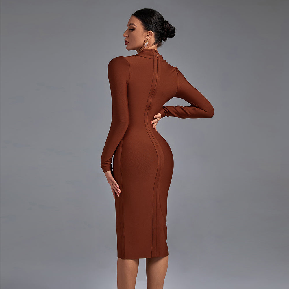 Ariana - Long-Sleeve Evening Dress