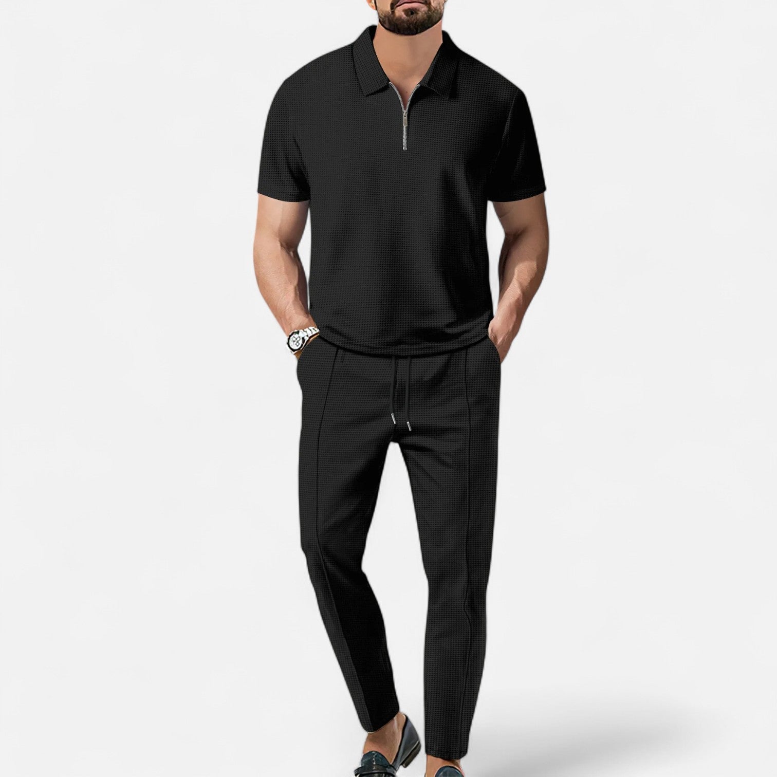 Finn - Coordinated Polo & Trousers Set