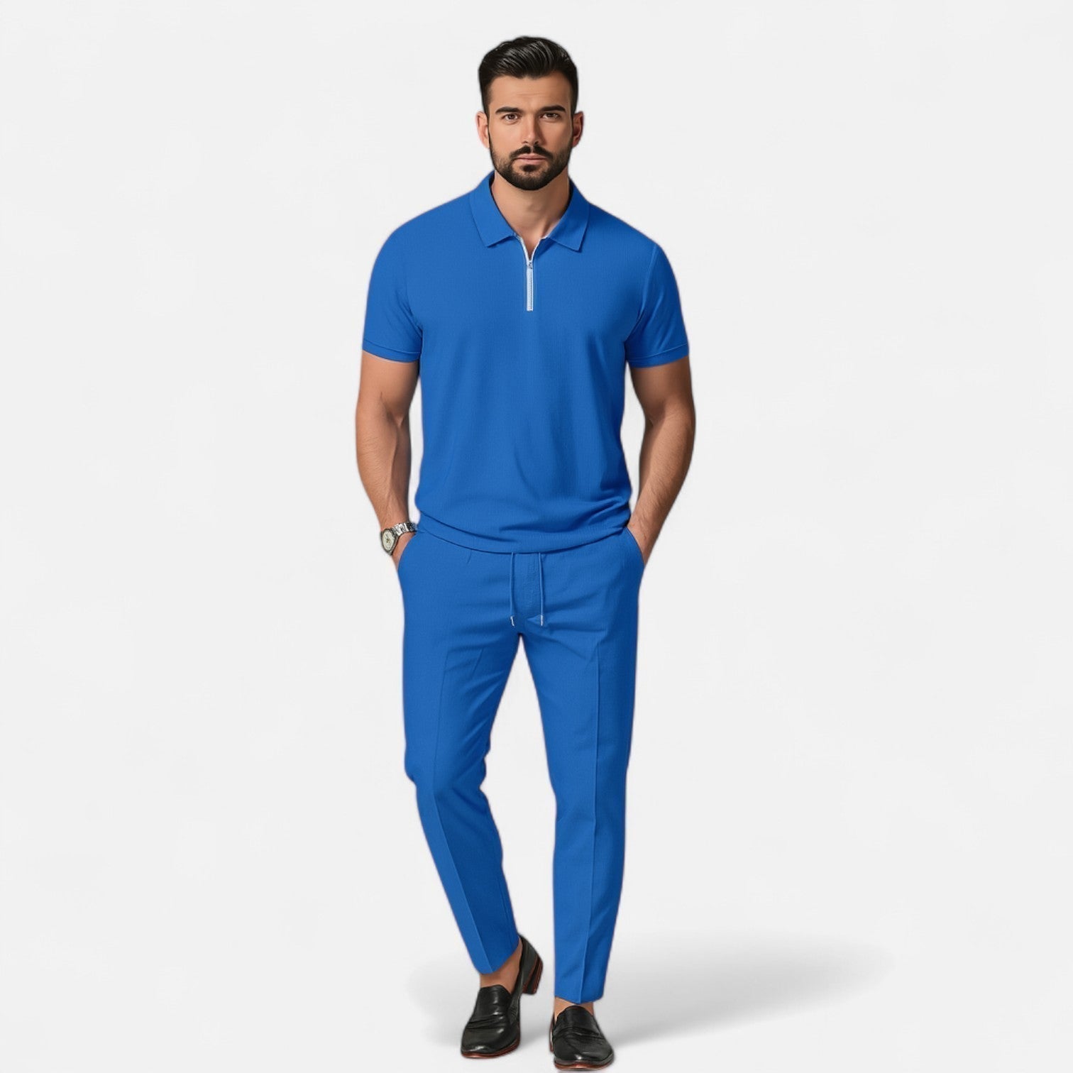 Finn - Coordinated Polo & Trousers Set
