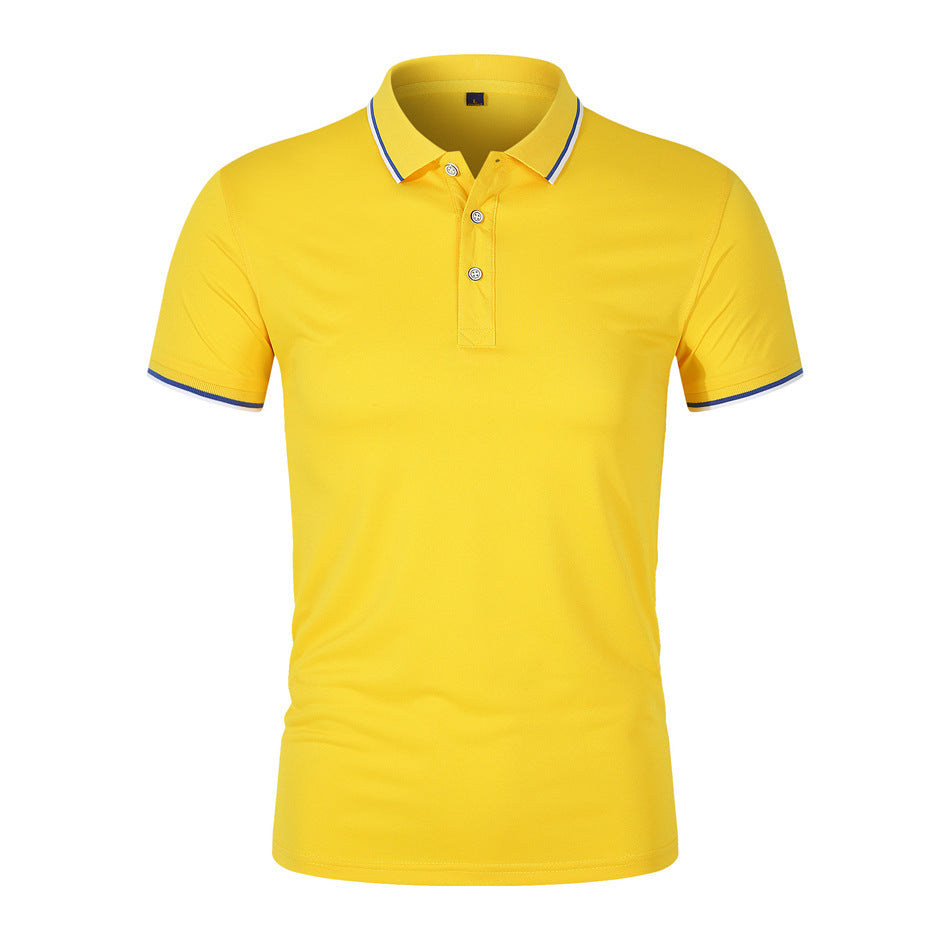 Flynn - Breathable Ribbed-Collar Polo