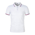 Flynn - Breathable Ribbed-Collar Polo