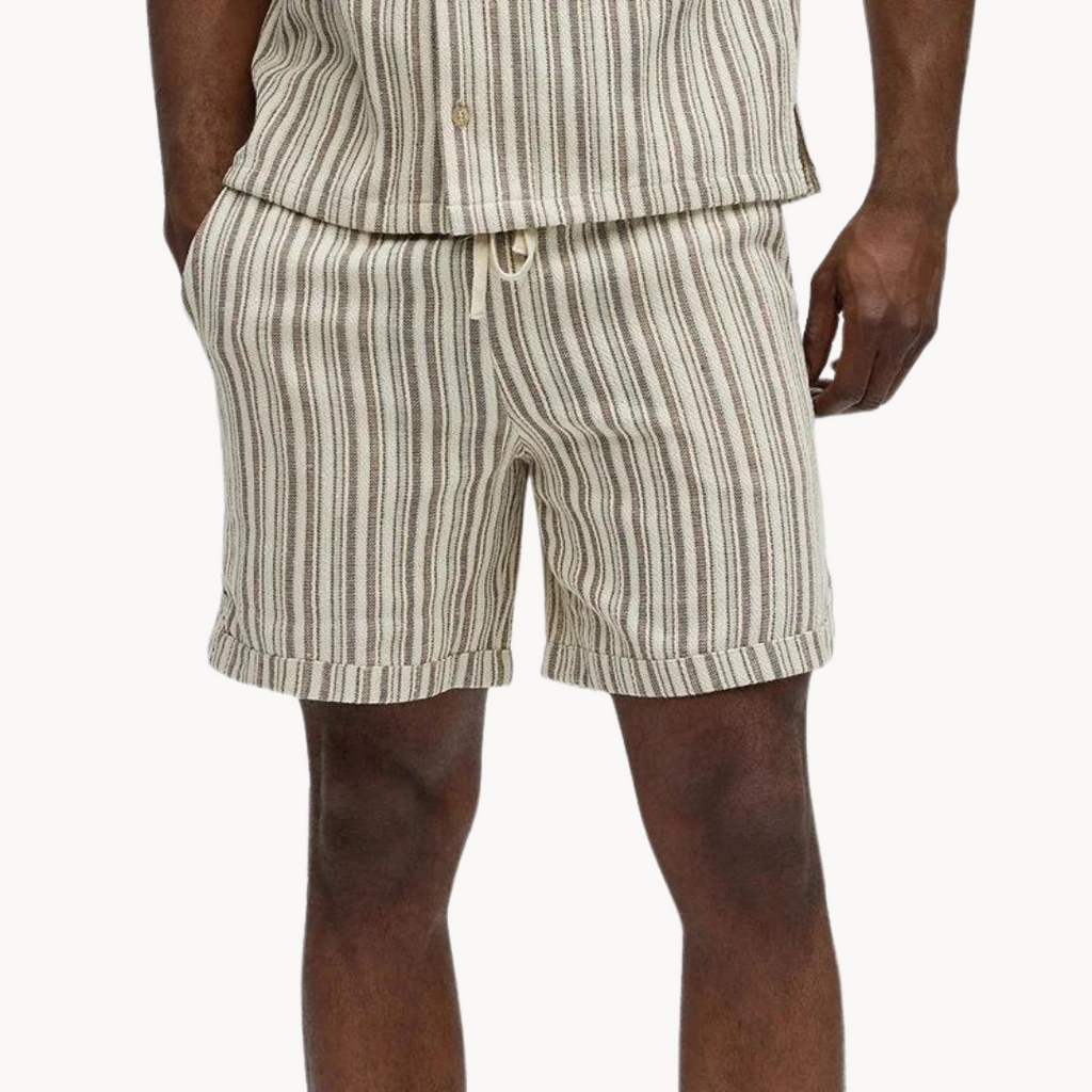 Cooper - Textured Knit Polo Set