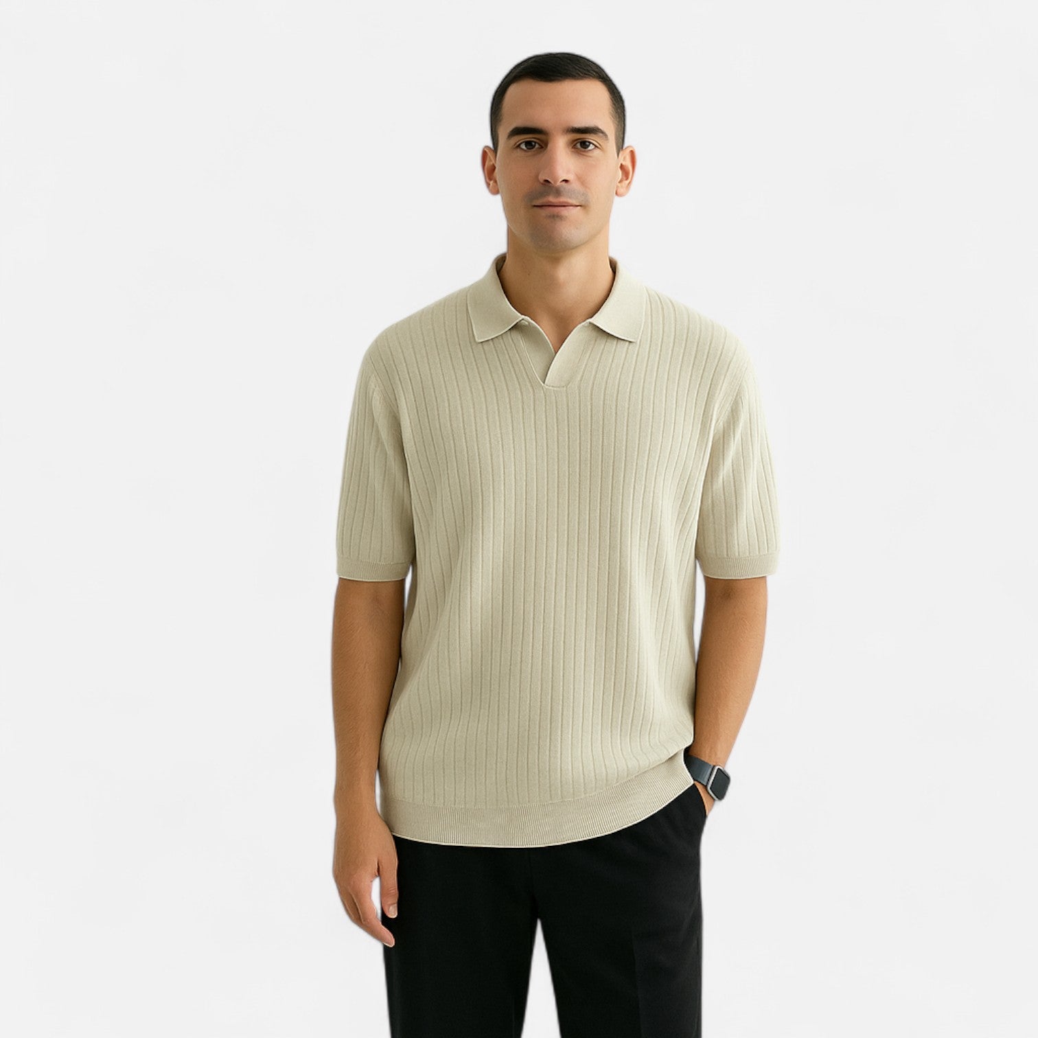 Harvey - Breathable Knit Polo
