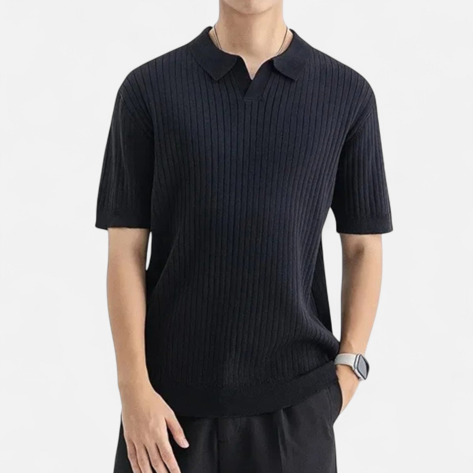 Harvey - Breathable Knit Polo