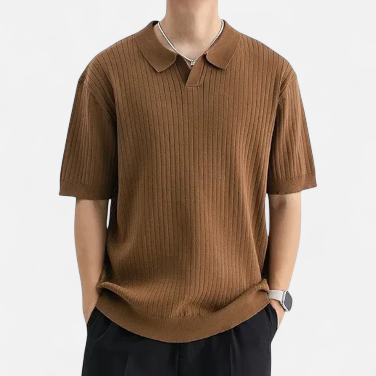 Harvey - Breathable Knit Polo