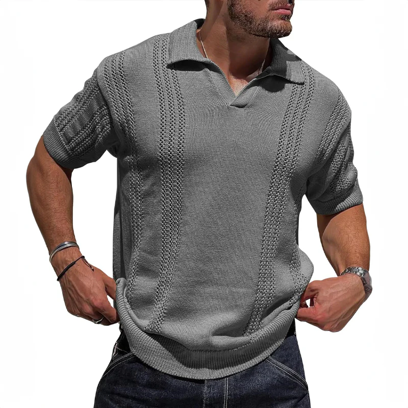 Archie - Breathable Knit-Blend Polo