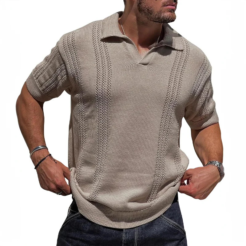 Archie - Breathable Knit-Blend Polo