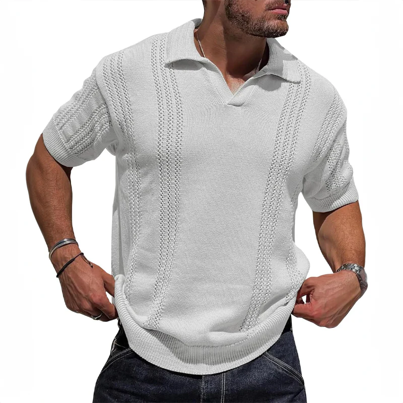 Archie - Breathable Knit-Blend Polo