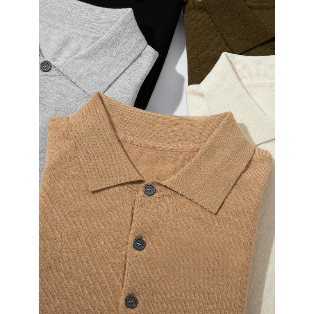 Liam - Light Natural-Fibre Polo