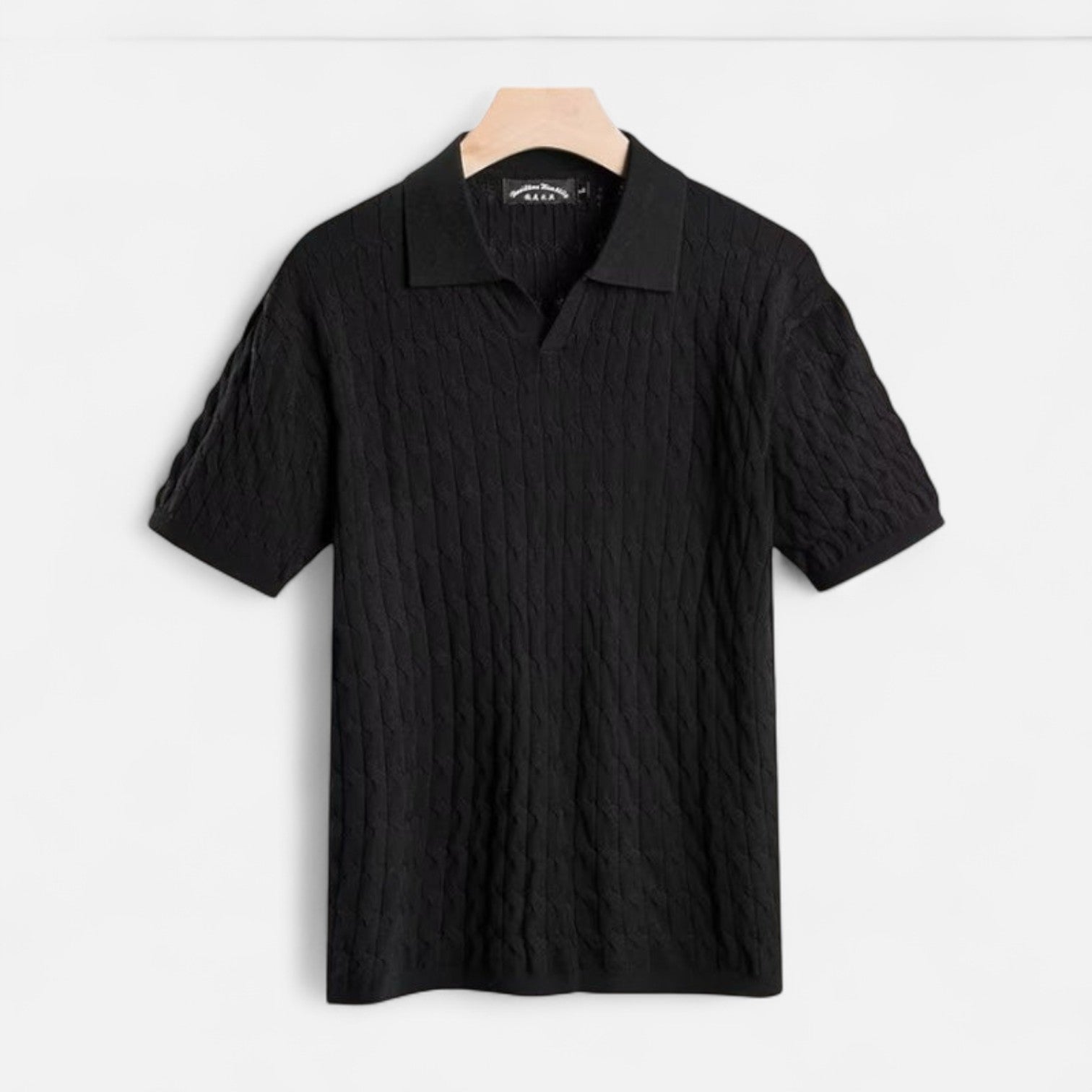 Reuben - Mixed Piqué Texture Jumper