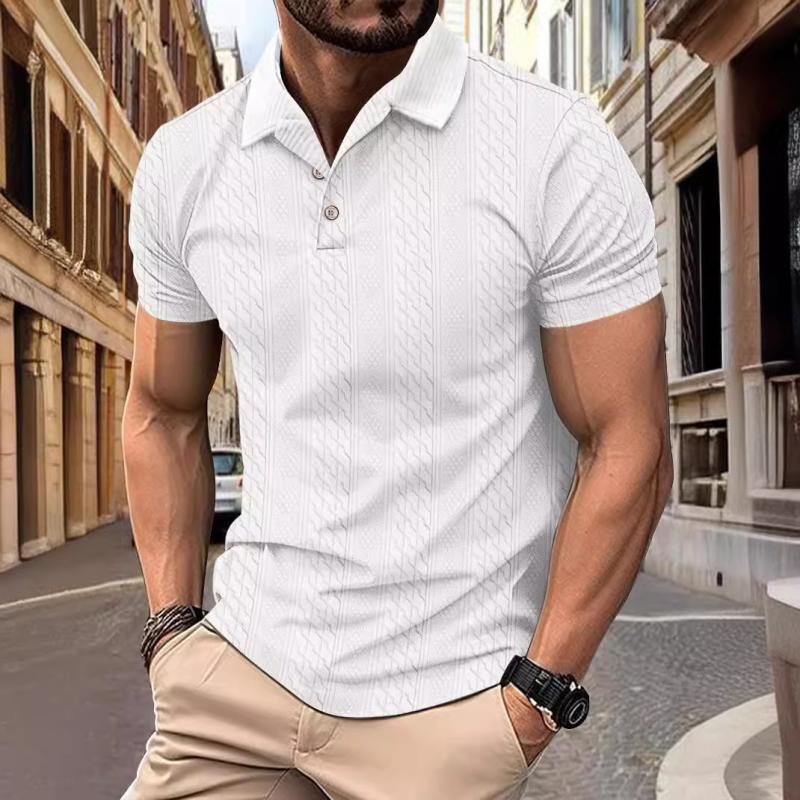 William - Relaxed Jacquard Texture Polo
