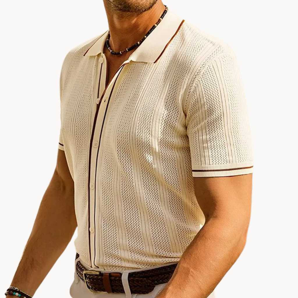 Tristan - Breathable Short-Sleeve Polo Shirt