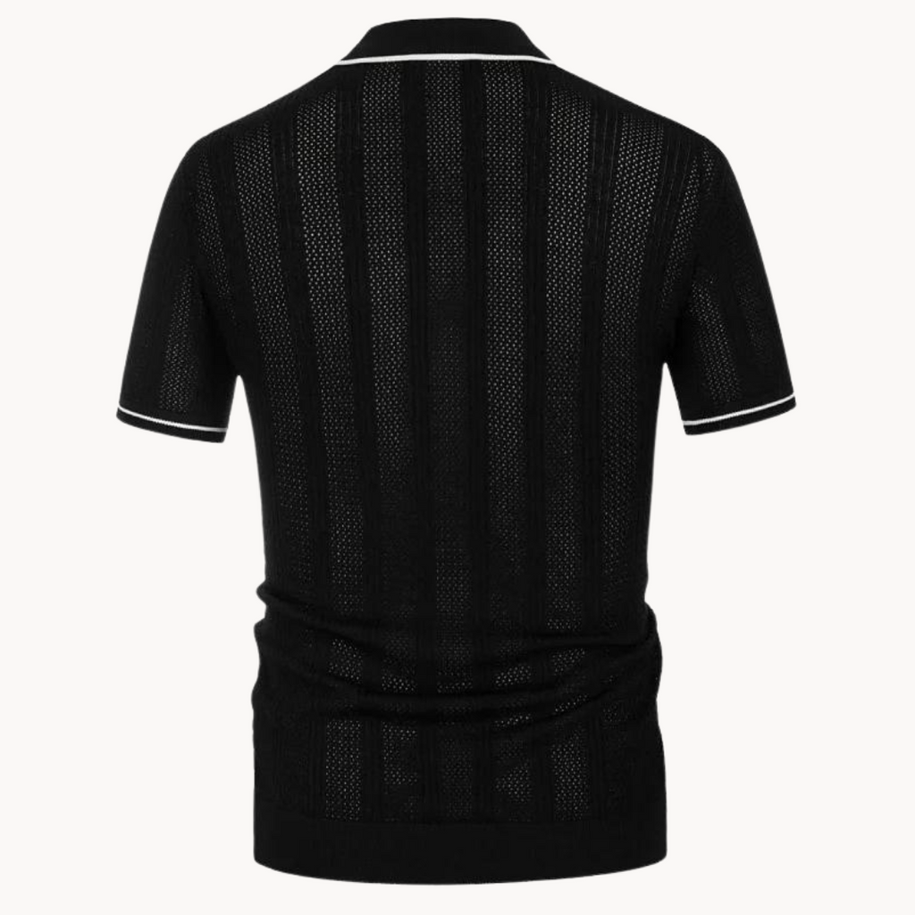 Tristan - Breathable Short-Sleeve Polo Shirt