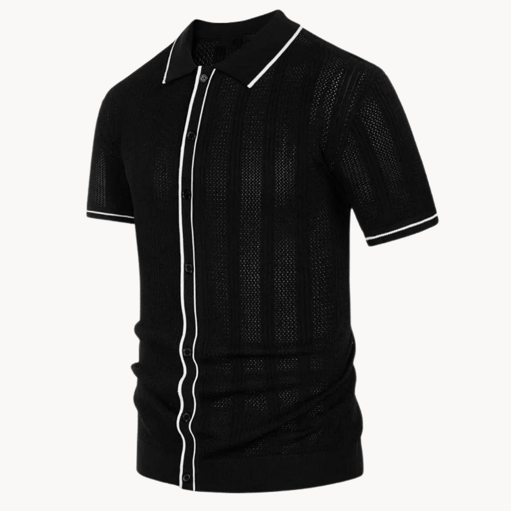 Tristan - Breathable Short-Sleeve Polo Shirt