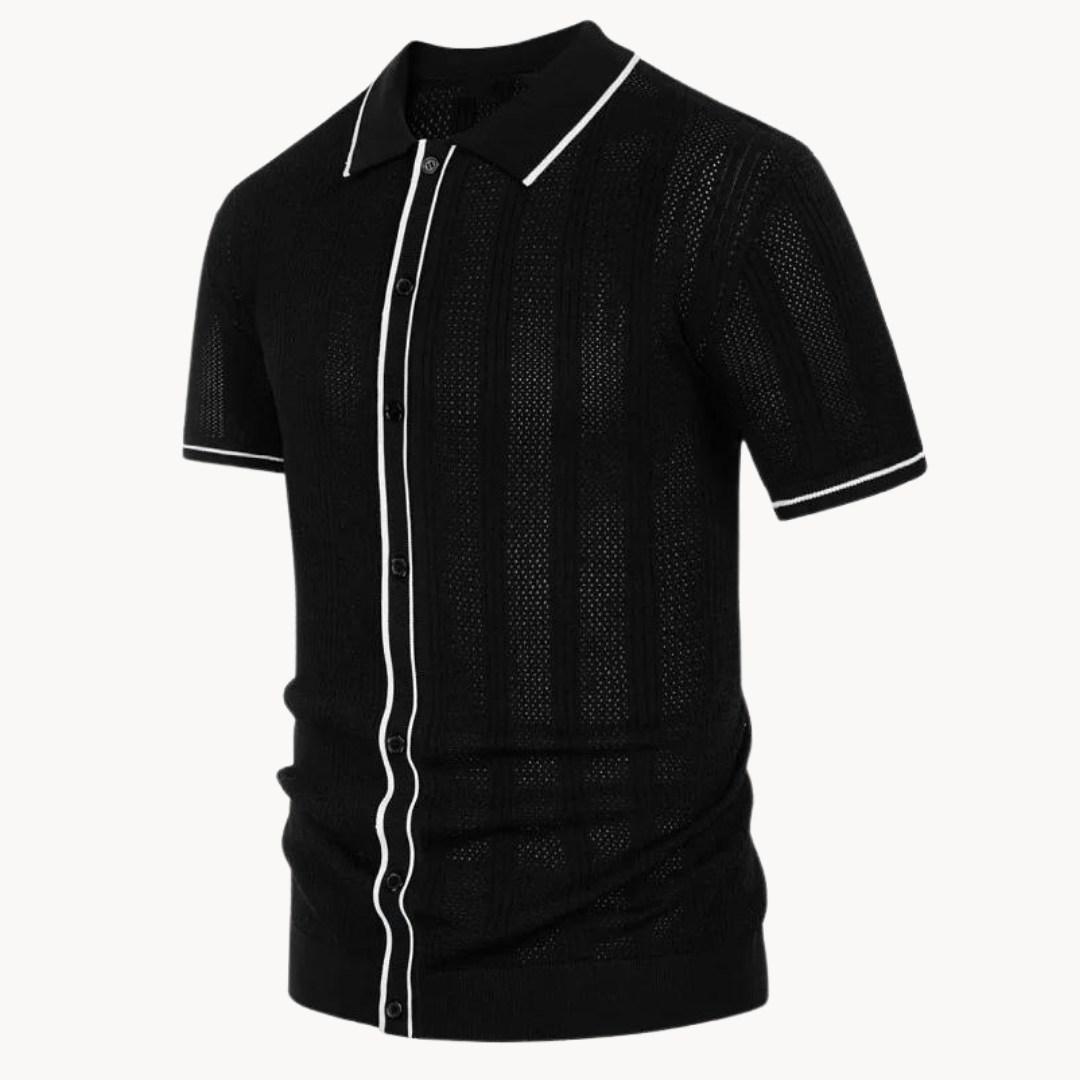Tristan - Breathable Short-Sleeve Polo Shirt