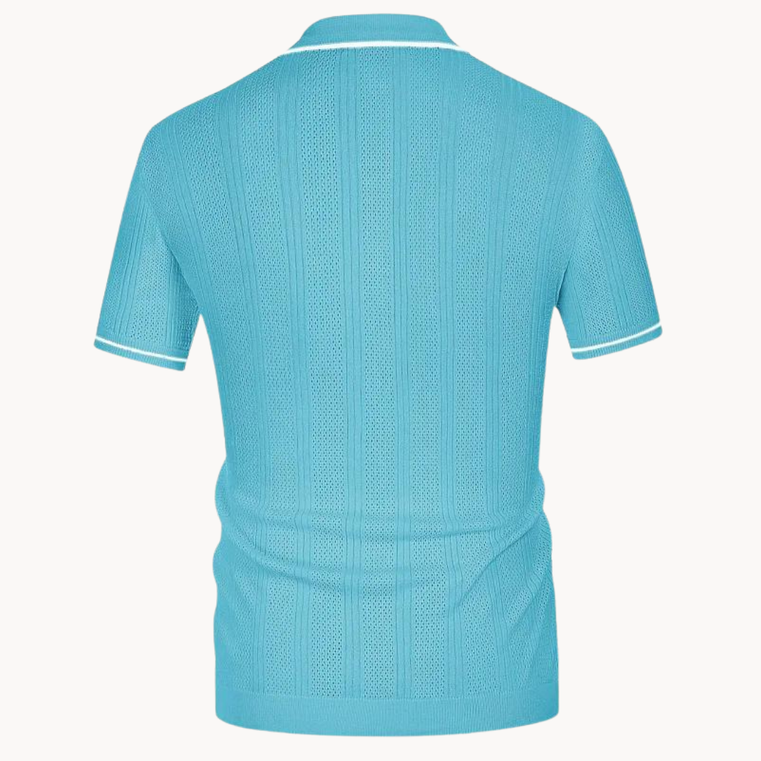 Tristan - Breathable Short-Sleeve Polo Shirt