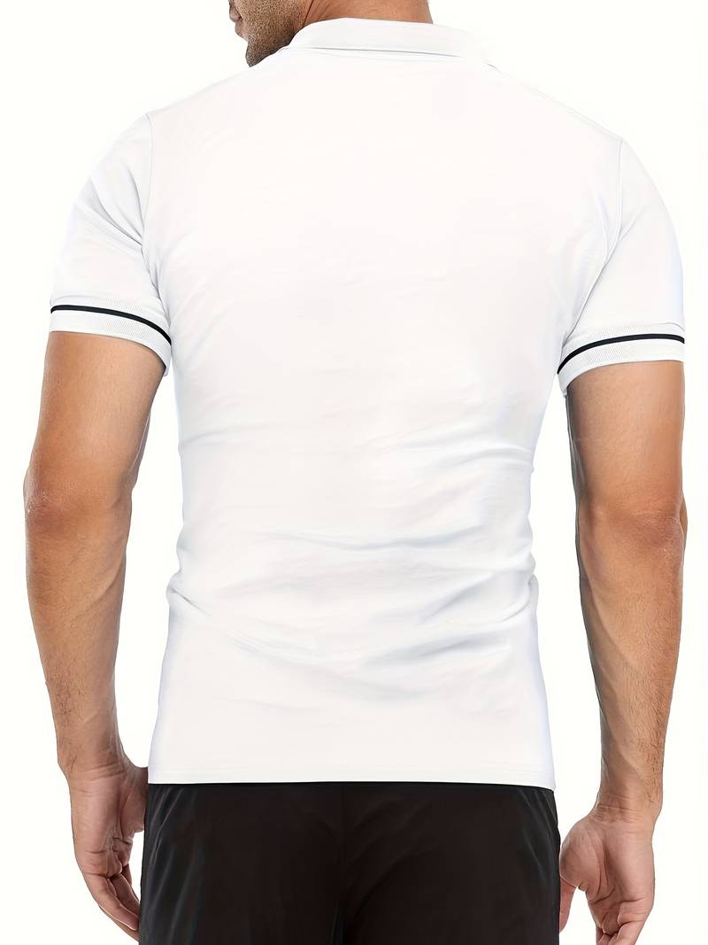 Jasper - Breathable Zip-Collar Polo