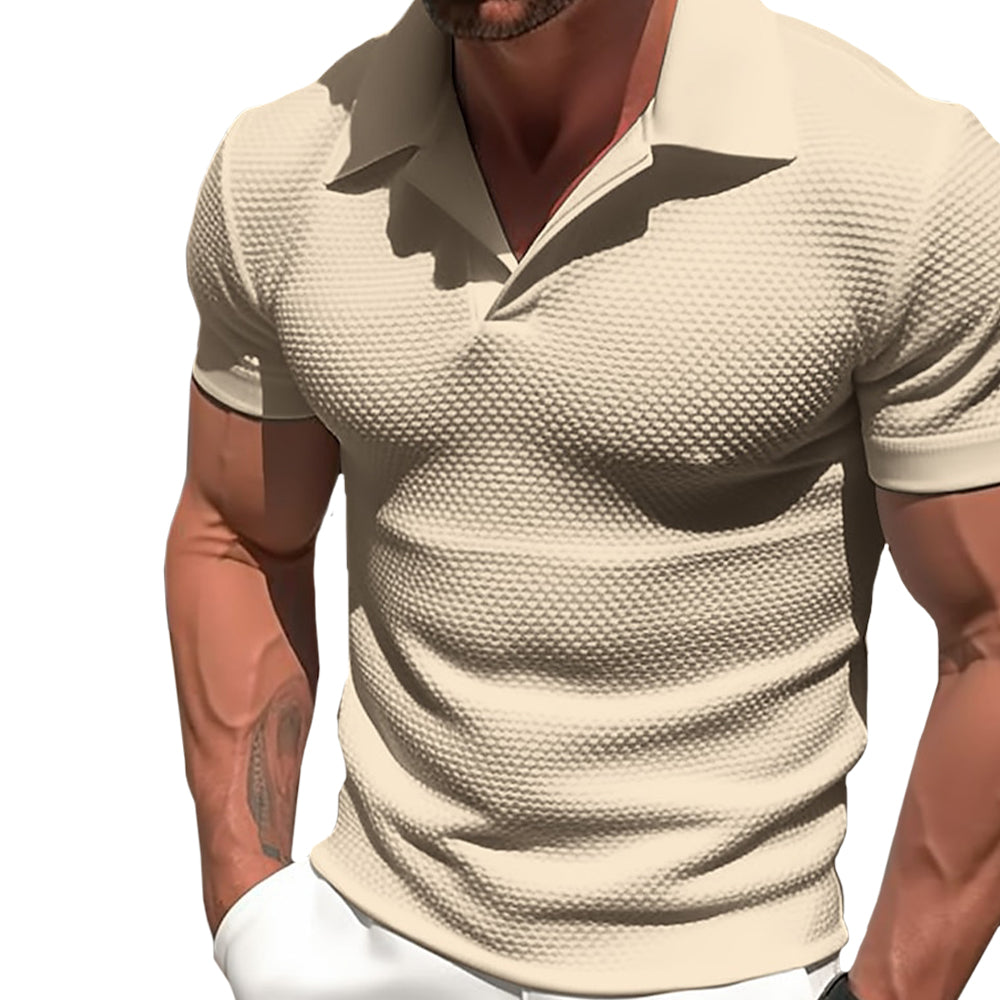 Darcy - Zip Polyester-Blend Polo