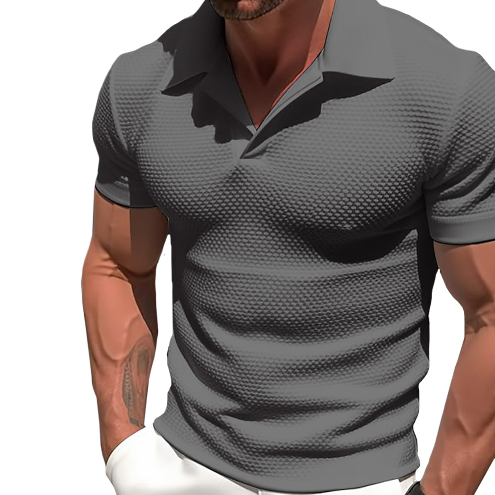 Darcy - Zip Polyester-Blend Polo