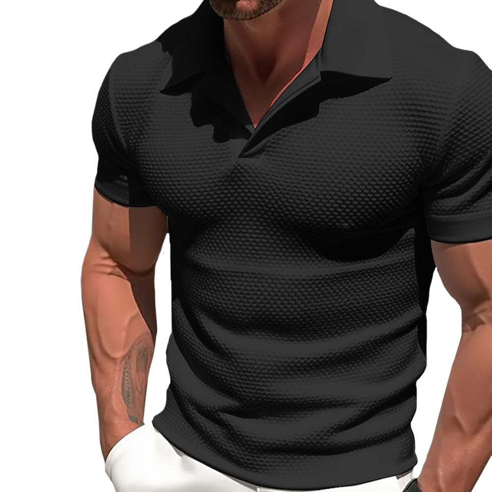 Darcy - Zip Polyester-Blend Polo