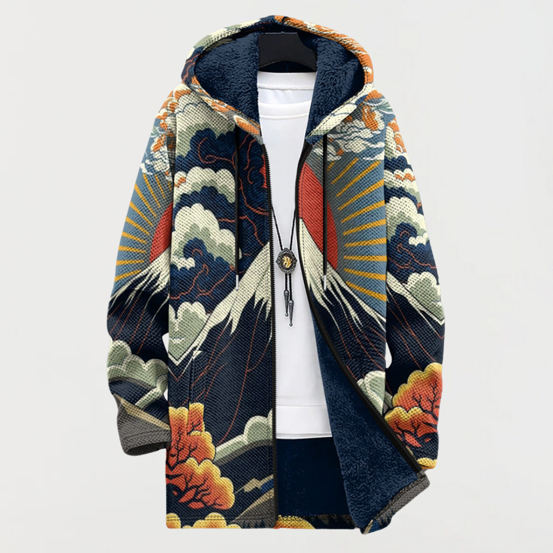 Anika - Sunrise Print Hoodie