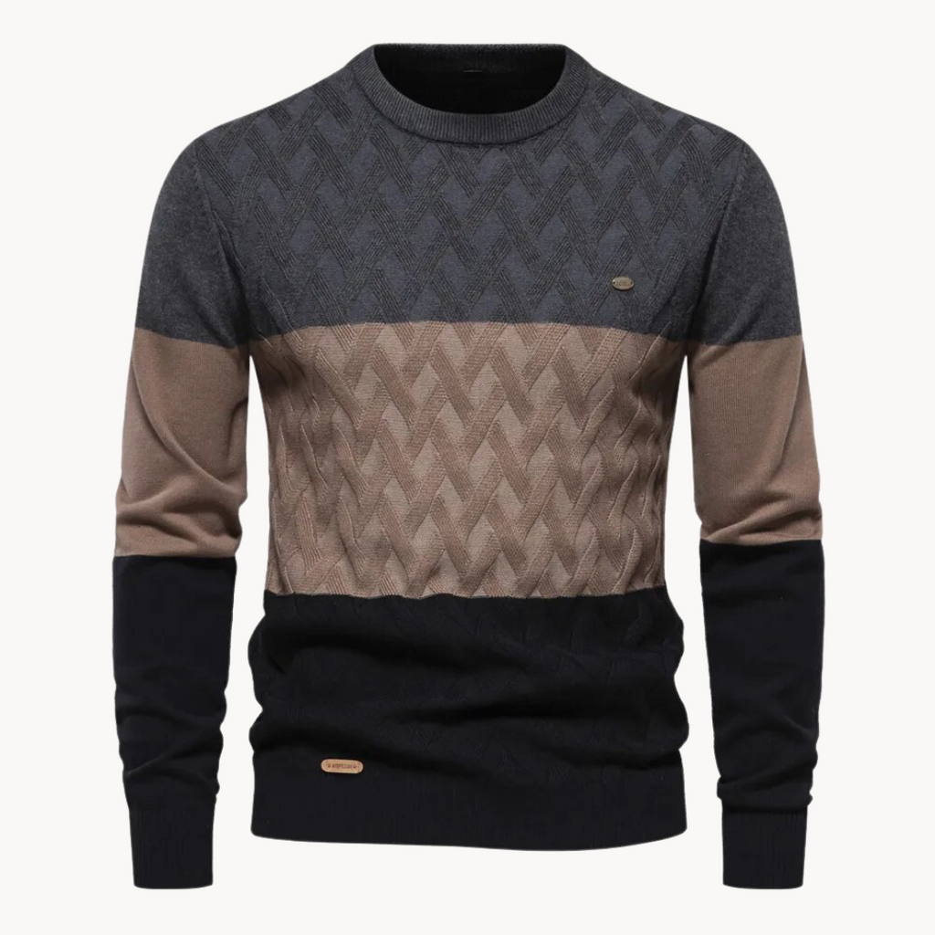 Felix - Intricate Knit Jumper