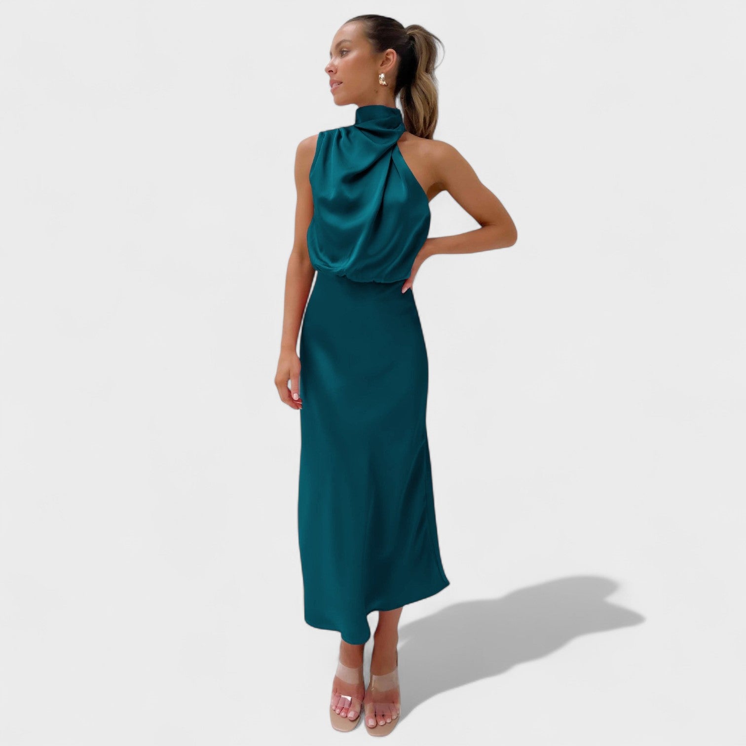 Willow - Satin Evening Dress