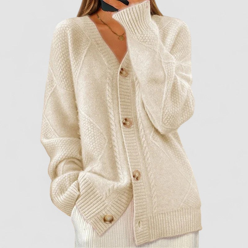 Blair - Ribbed Knit Cardigan