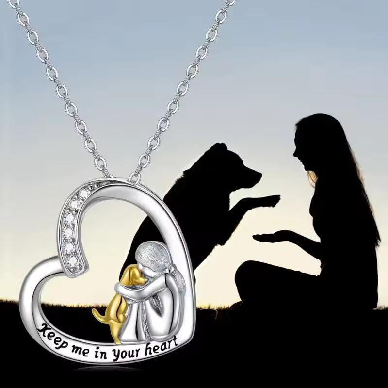 Georgia - Dog Hug Necklace